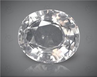 Natural White Topaz Certified 7.11 cts ( 1849 )